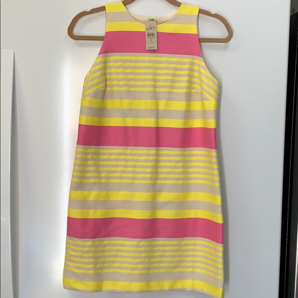 NEW with Tags! LOFT Summer Shift Dress, size 2P